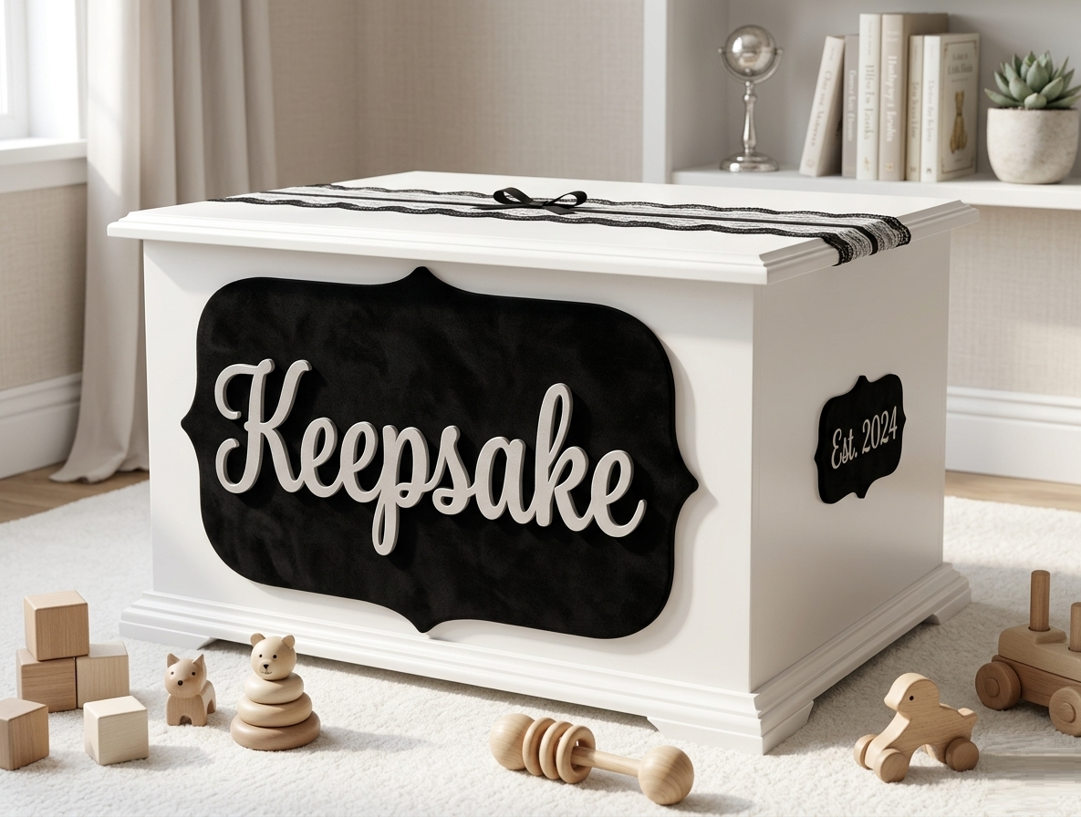 Keepsake toy boxes